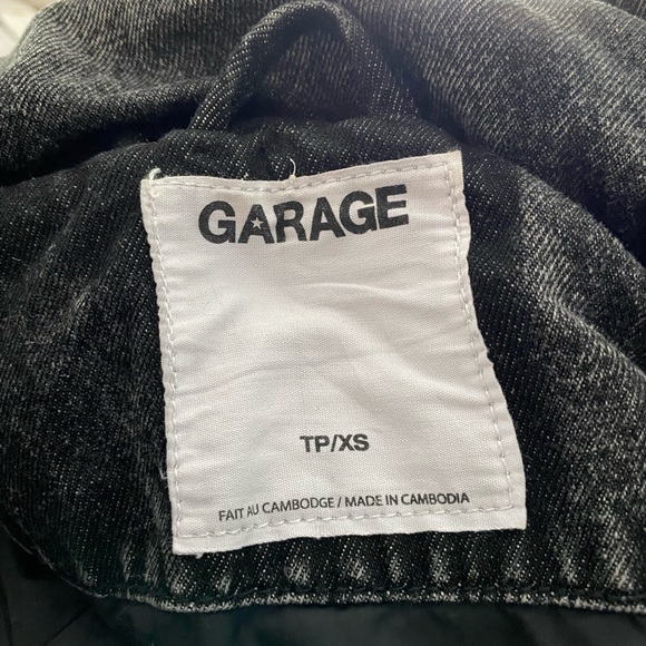 *SOLD* Garage Denim puffer jacket - Picture 5 of 5